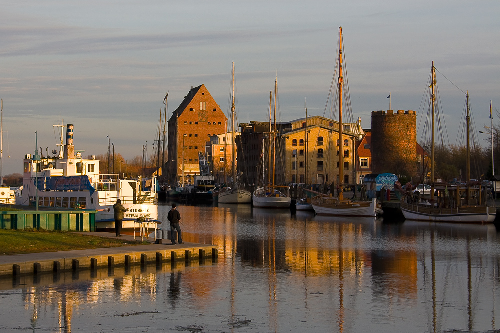 Herbstabend im Museumshafen