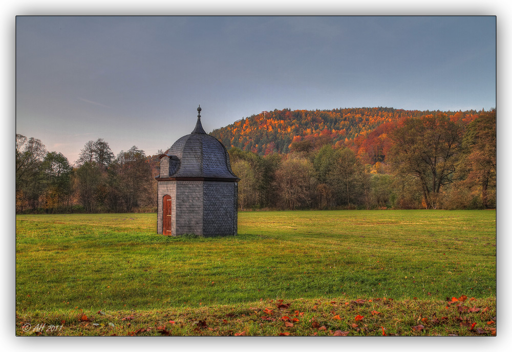 Herbstabend im Park - 1