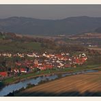 Herbstabend im Weserbergland