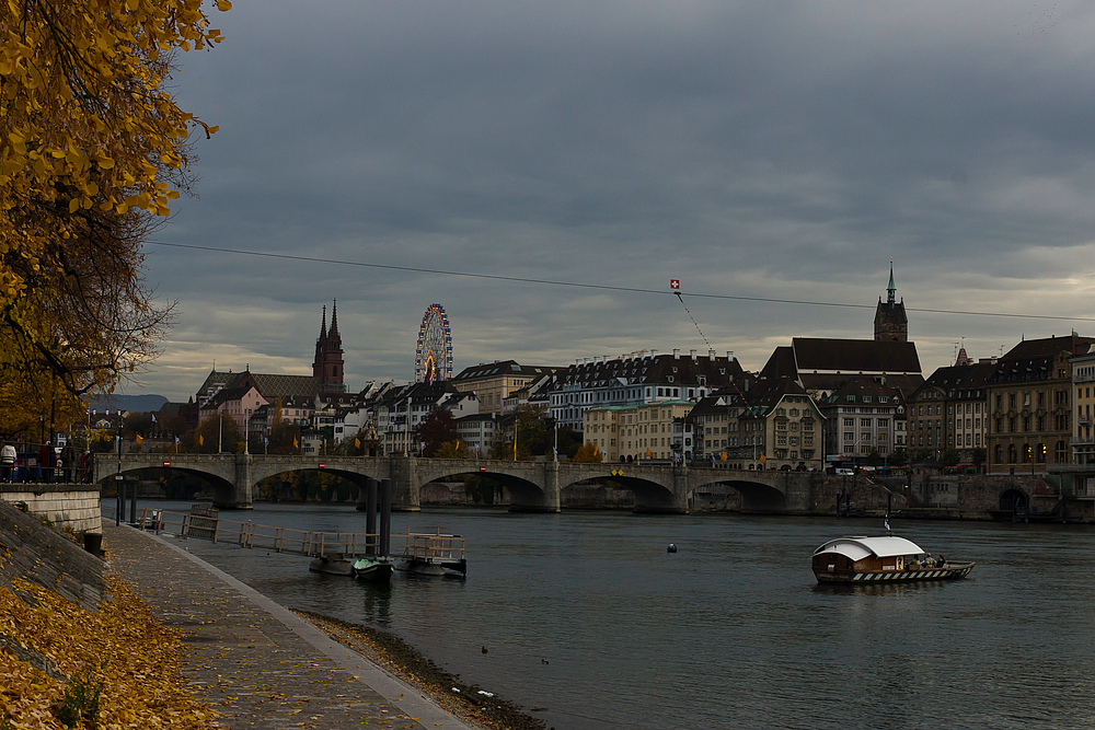 Herbstabend in Basel