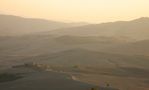 Herbstabend in Pienza von Jacky Kobelt