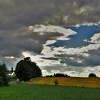 Herbstabend über Lohmars Feldern