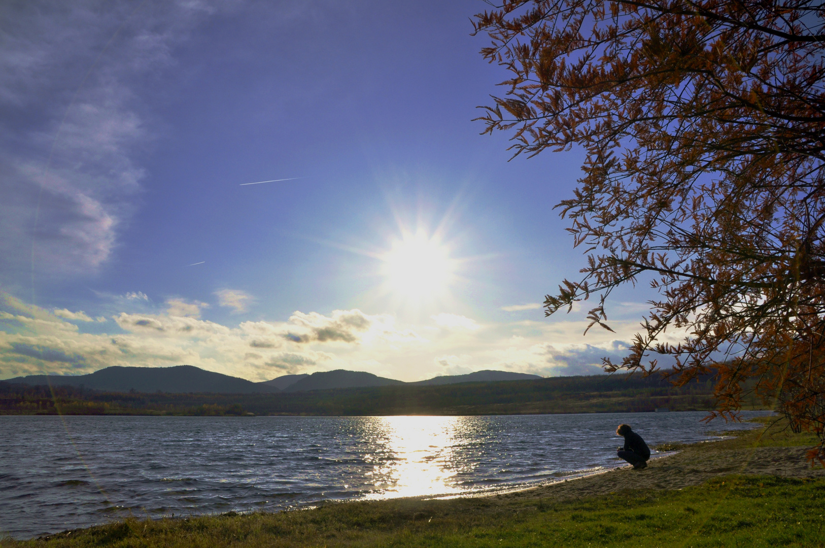 Herbstag am Olbersdorfer See