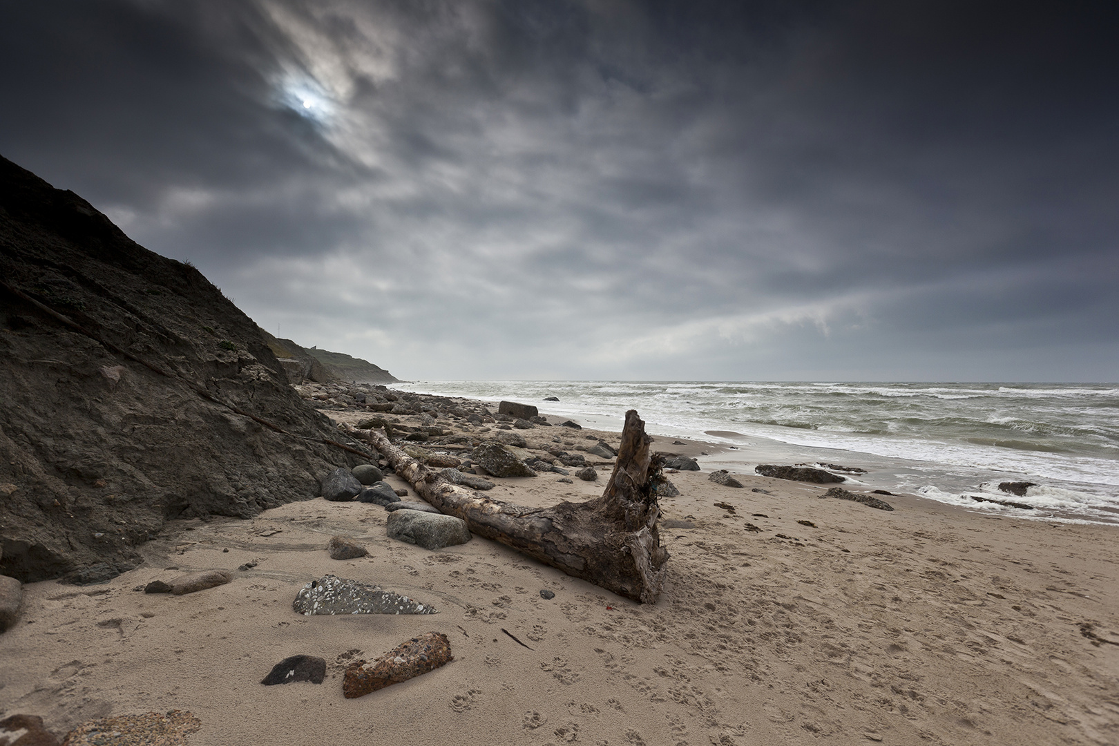 Herbstag an der Nordsee nähe Hirtshals