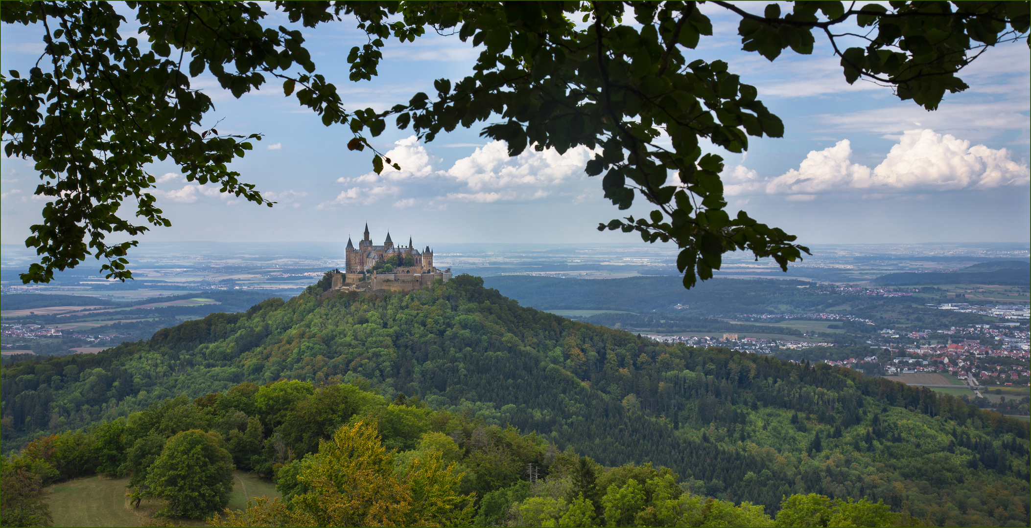 Herbstanfang bei der Burg Hohenzollern