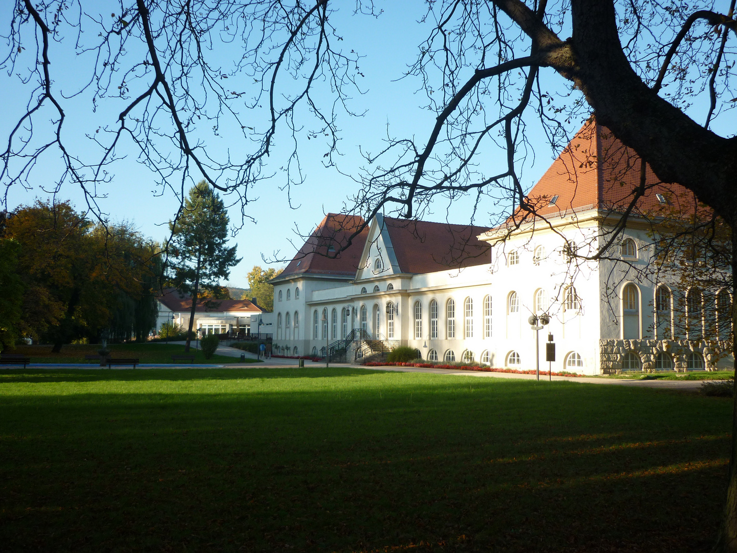 Herbstanfang im Kurpark