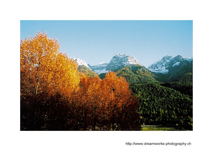 herbstanfang im schweizer nationalpark