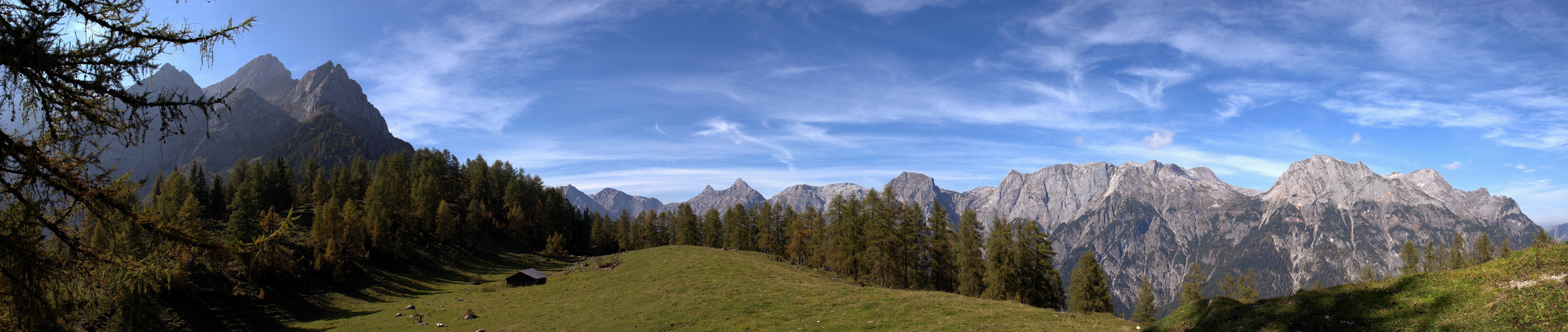 " Herbstanfang in den Alpen 1"