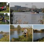 Herbstangeln am Schiffshebewerk Niederfinow