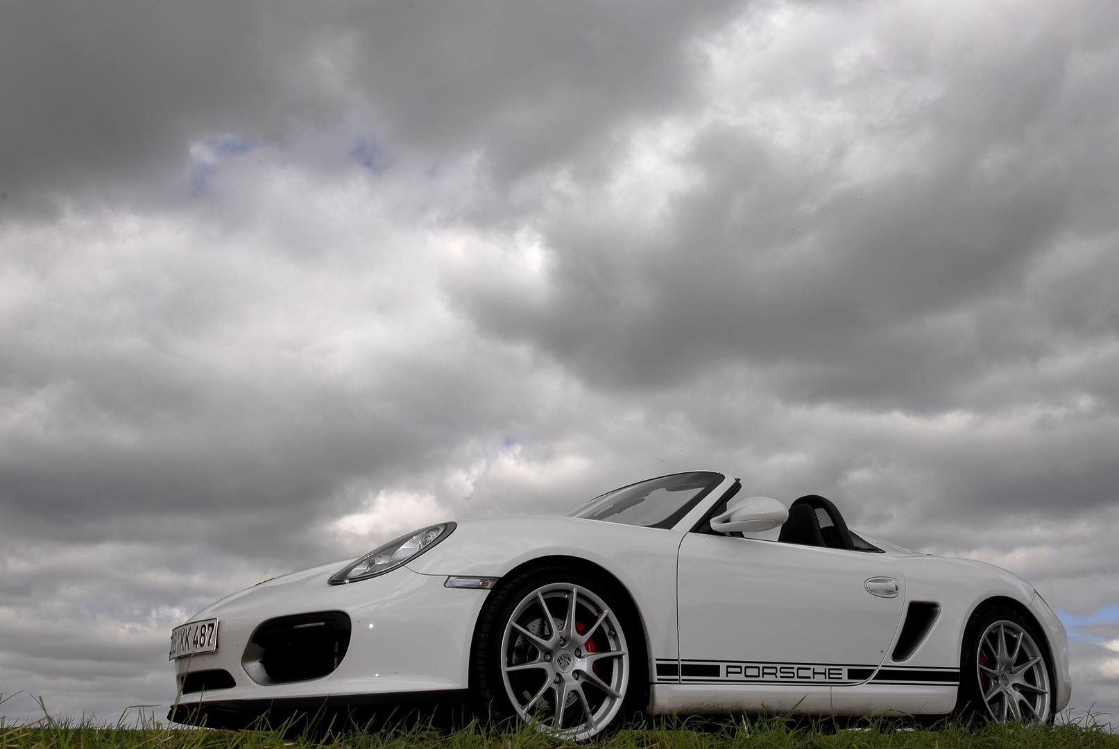 Herbstausfahrt im Porsche Spyder