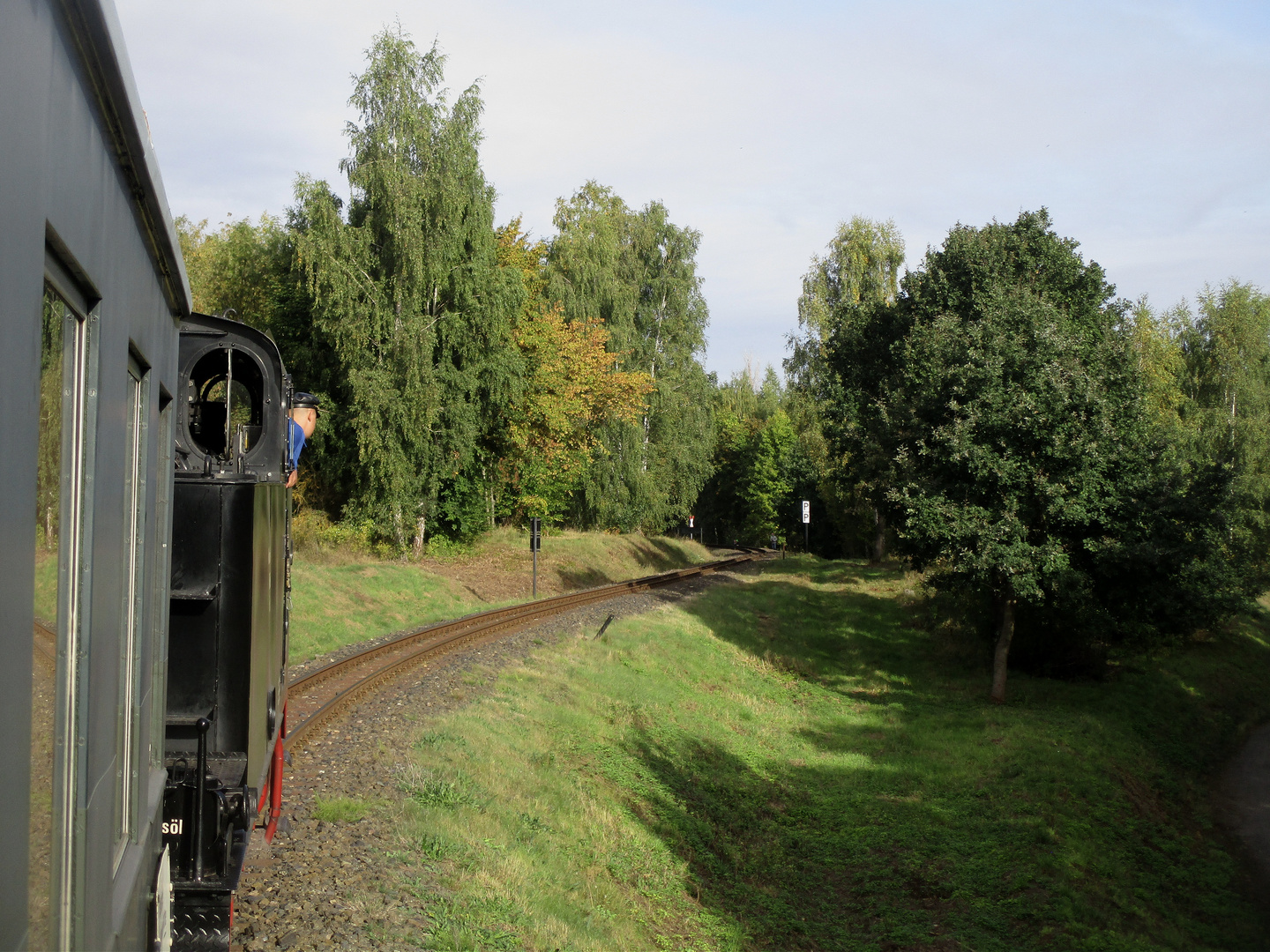 Herbstausflug zum Eisenbahnwochenende im Mansfelder Land 5.