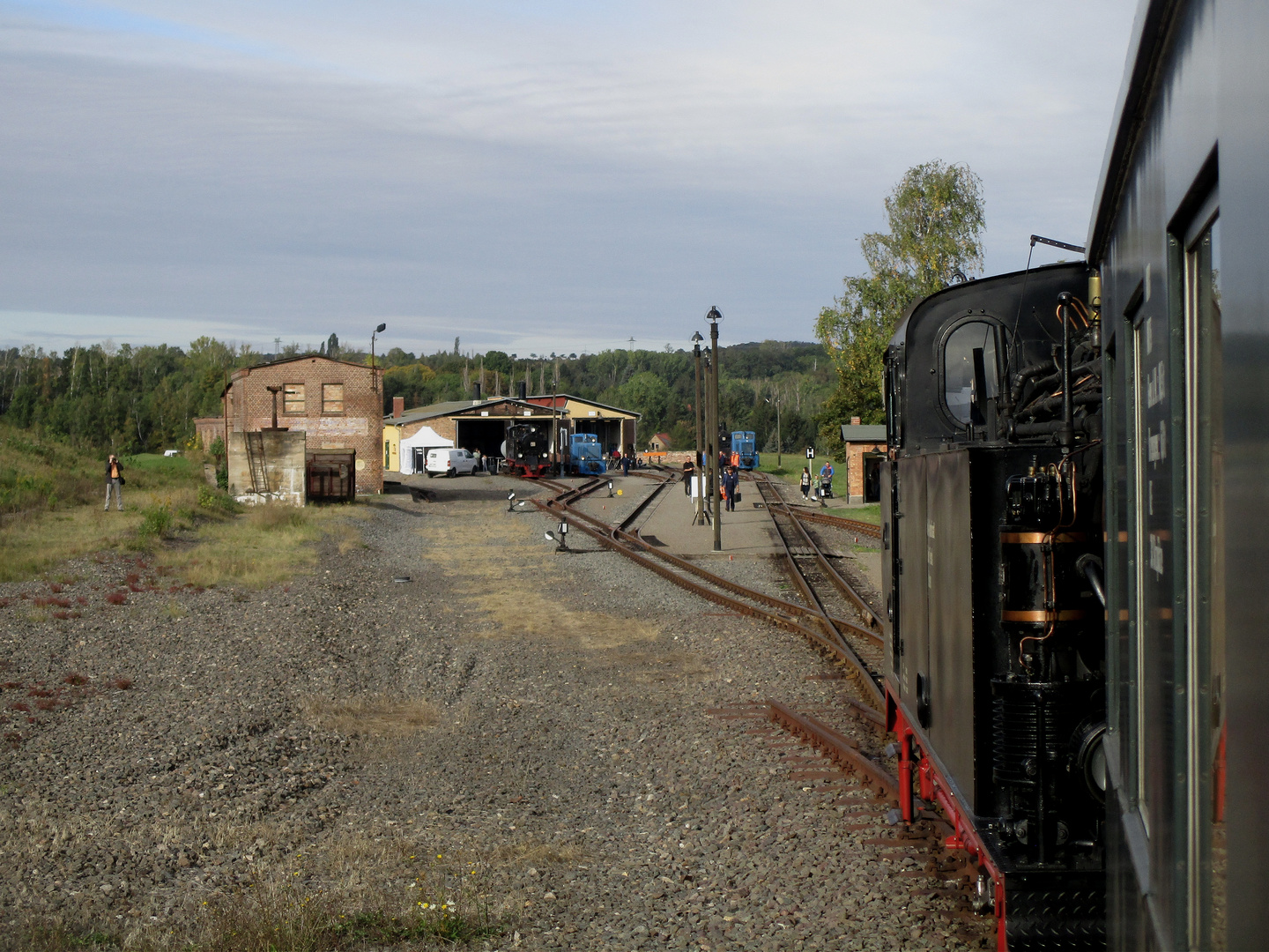 Herbstausflug zum Eisenbahnwochenende im Mansfelder Land 6.