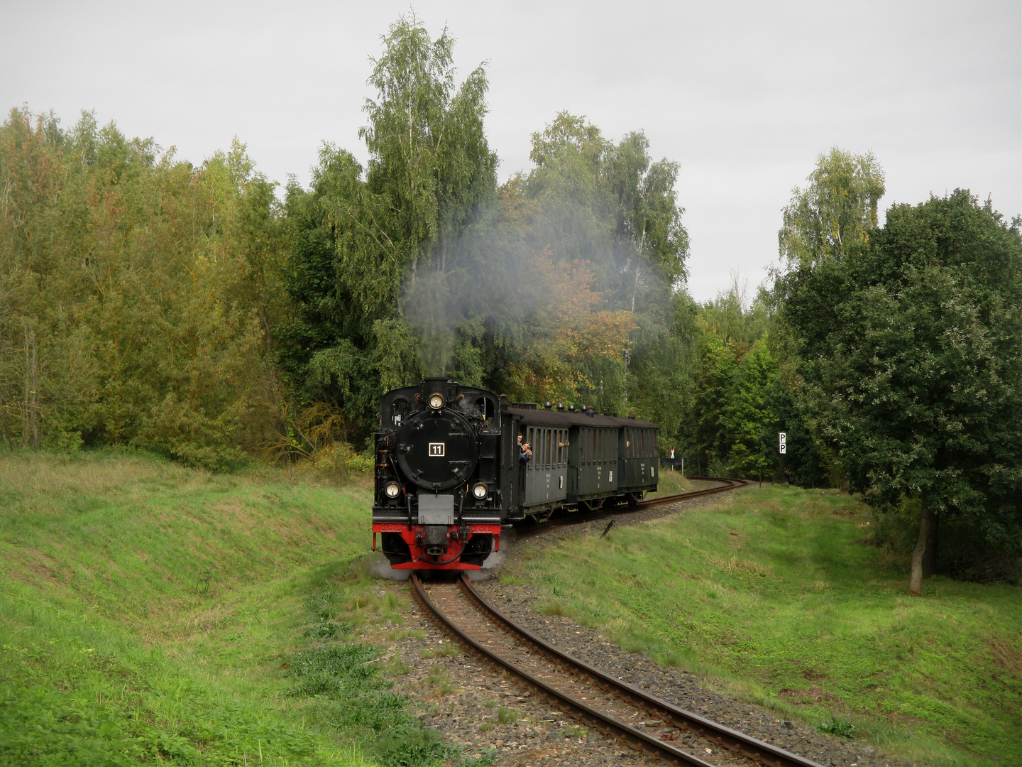 Herbstausflug zum Eisenbahnwochenende im Mansfelder Land 8.