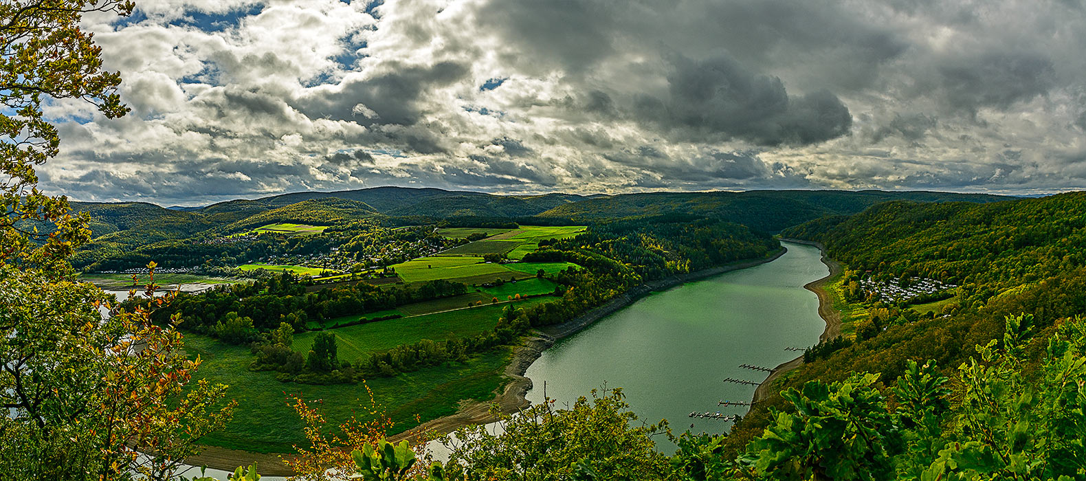 Herbstbeginn am Edersee