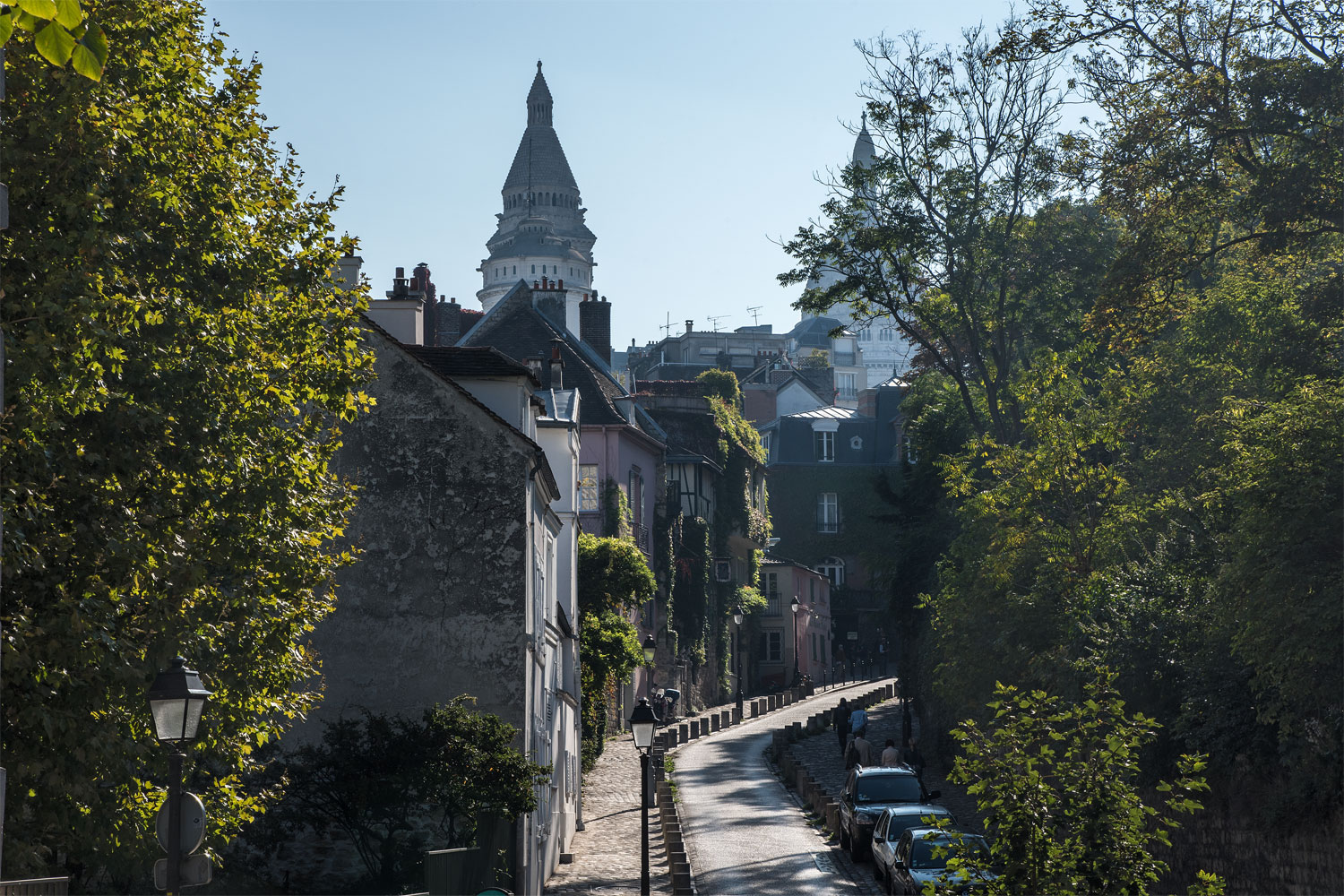 Herbstbeginn am Montmartre