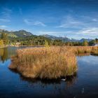 Herbstbeginn am Schwarzsee bei Kitzbühel