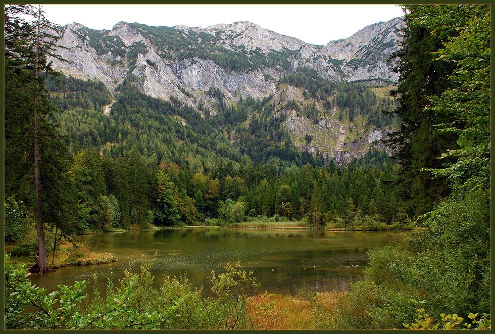 Herbstbeginn am Taferl-Klaussee / OÖ