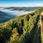 Herbstbeginn an der Ruine Neuscharfeneck