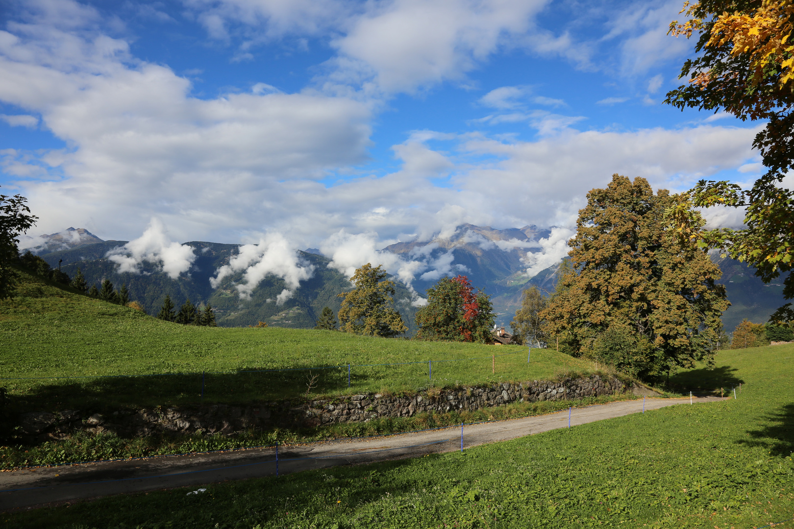 Herbstbeginn in Südtirol