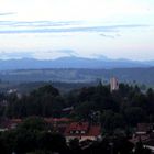 Herbstbeginn vom Balkon