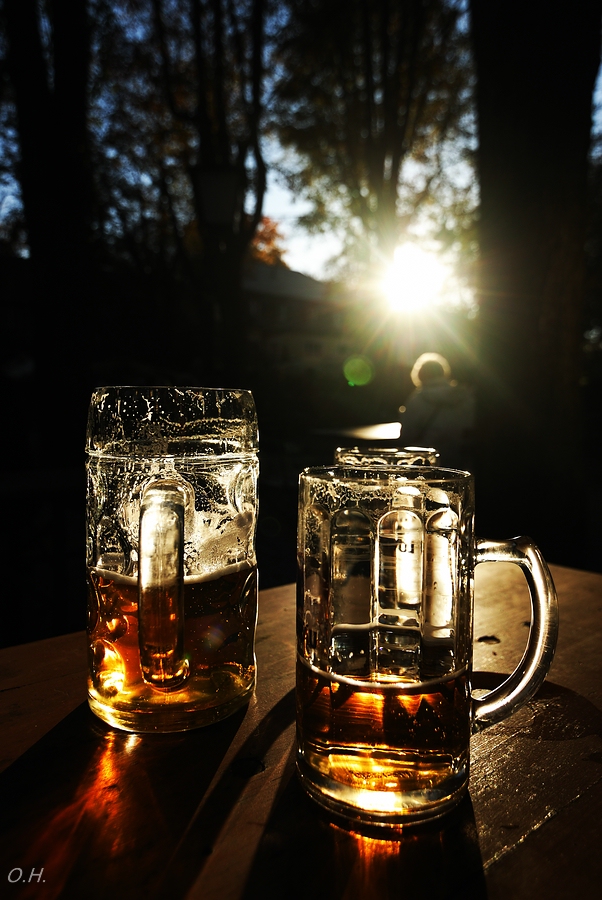 Herbstbiergarten