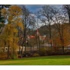 Herbstbild mit Kapelle