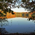 Herbstblick am See