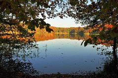 Herbstblick am See