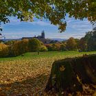 Herbstblick auf Kloster Banz