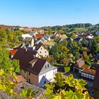 Herbstblick auf Kohren-Sahlis