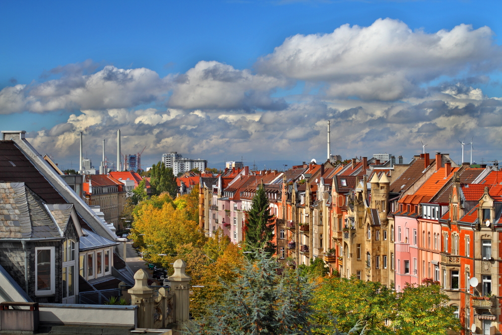 Herbstblick aus meinem Küchenfenster