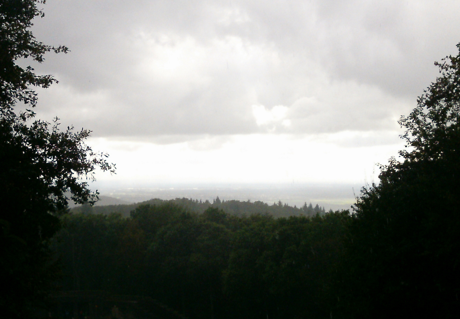 Herbstblick vom Heiligenberg bei Heidelberg