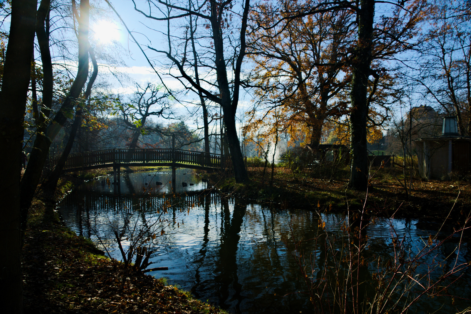 Herbstbrücke