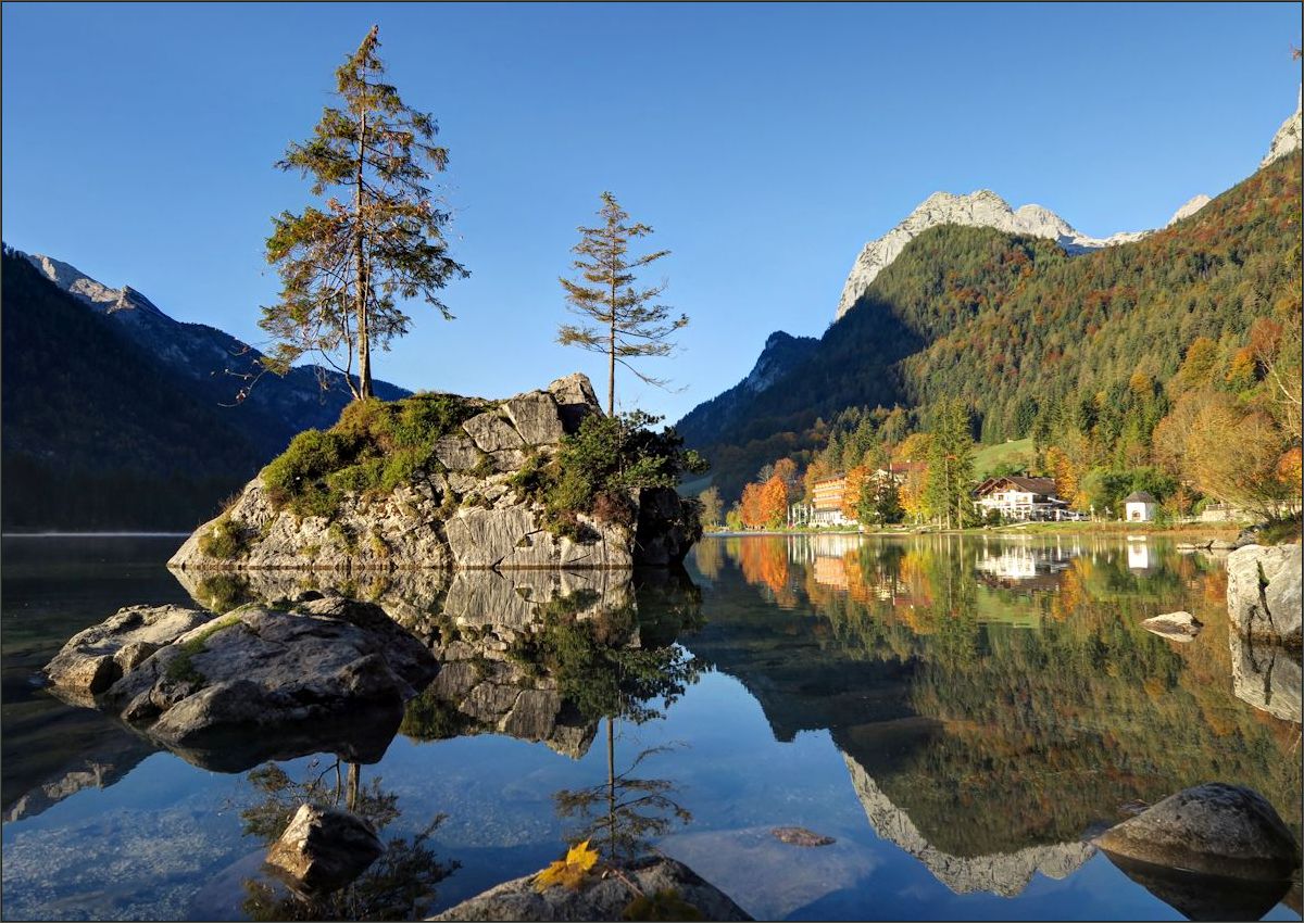 Herbstbunter Hintersee 