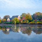 Herbstbuntes Osten an der Oste