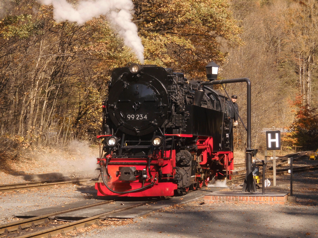 Herbstdampf im Harz 2.