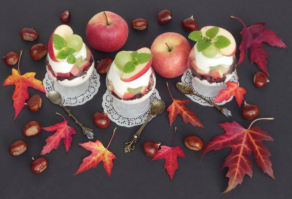 Herbstdessert