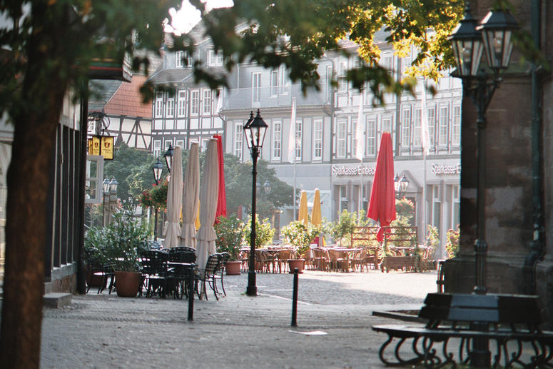 Herbsteinzug auf dem Marktplatz von Einbeck