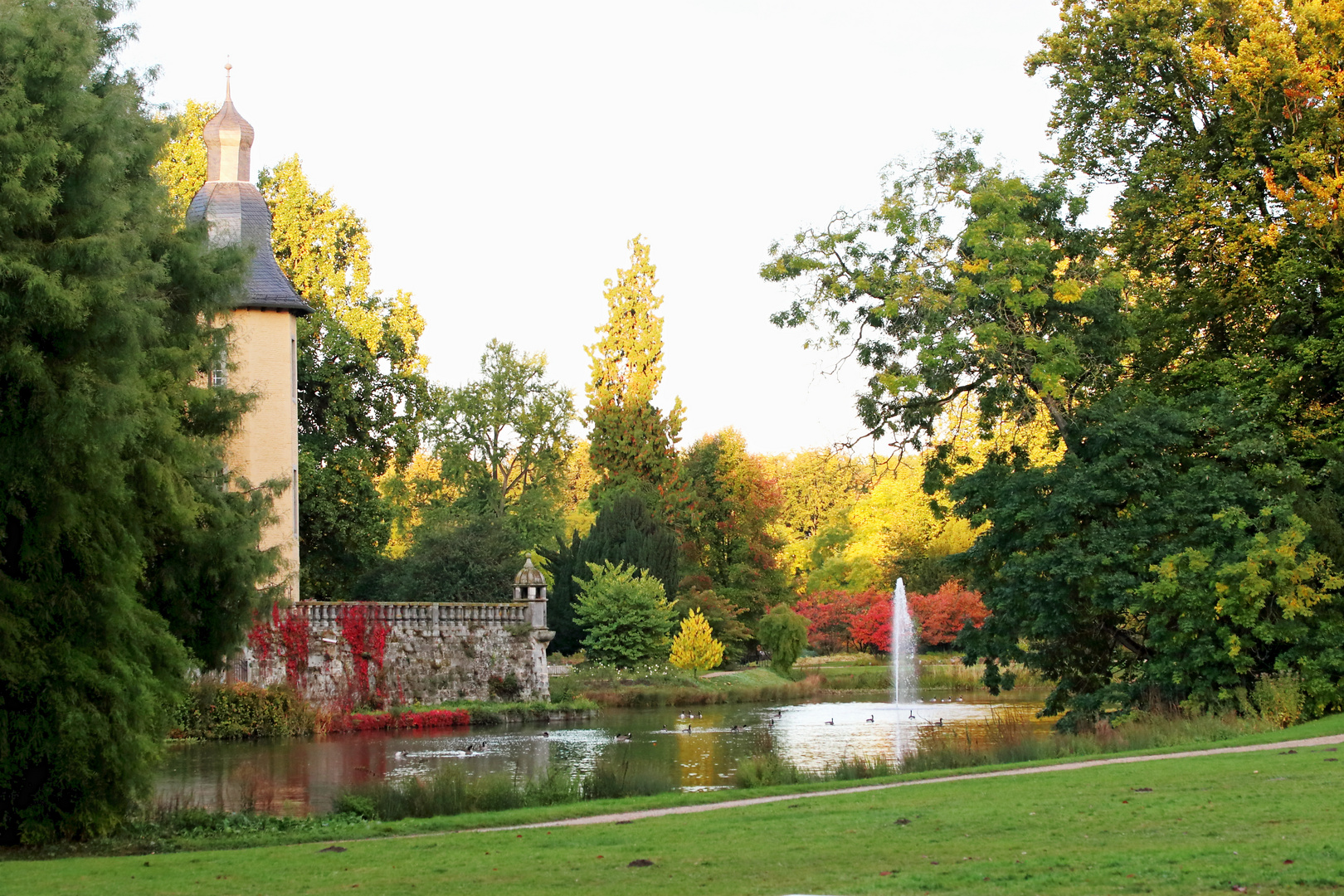 Herbsteinzug Schloss Dyck 2021