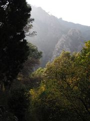 Herbstfärbung am Ambelos-Gebirge