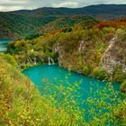 Herbstfärbung an den Plitvicer Seen