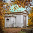 Herbstfarbe gegen Wintergrau