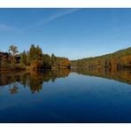 Herbstfarben am Dreiburgensee