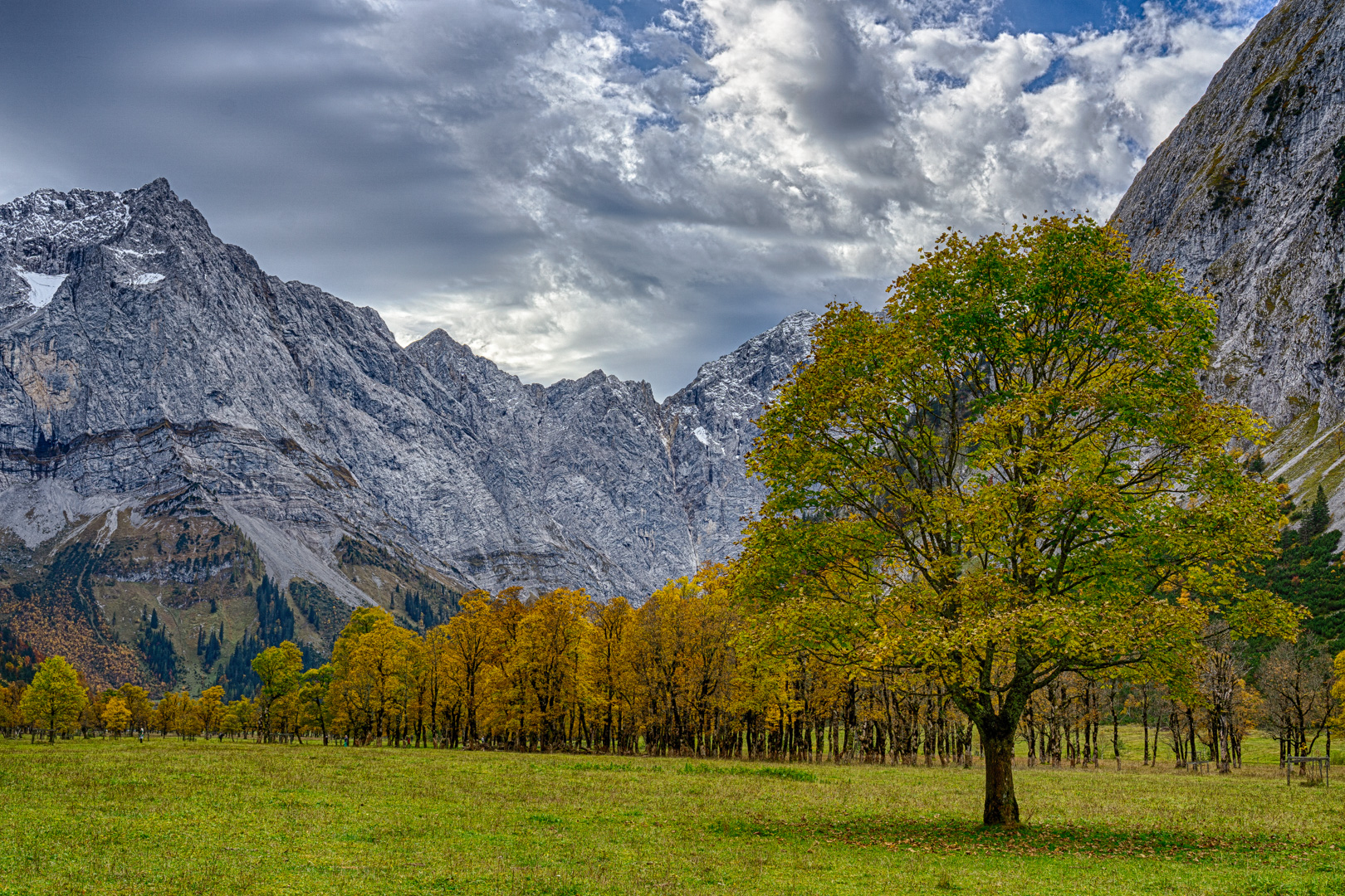 Herbstfarben am Großen Ahornboden