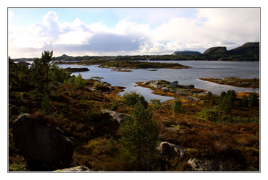 Herbstfarben am Meer