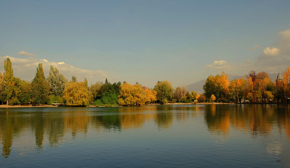 Herbstfarben am See # Colores de otoño en el lago