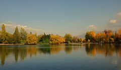 Herbstfarben am See # Colores de otoño en el lago