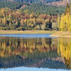 Herbstfarben an der Breitenbachtalsperre