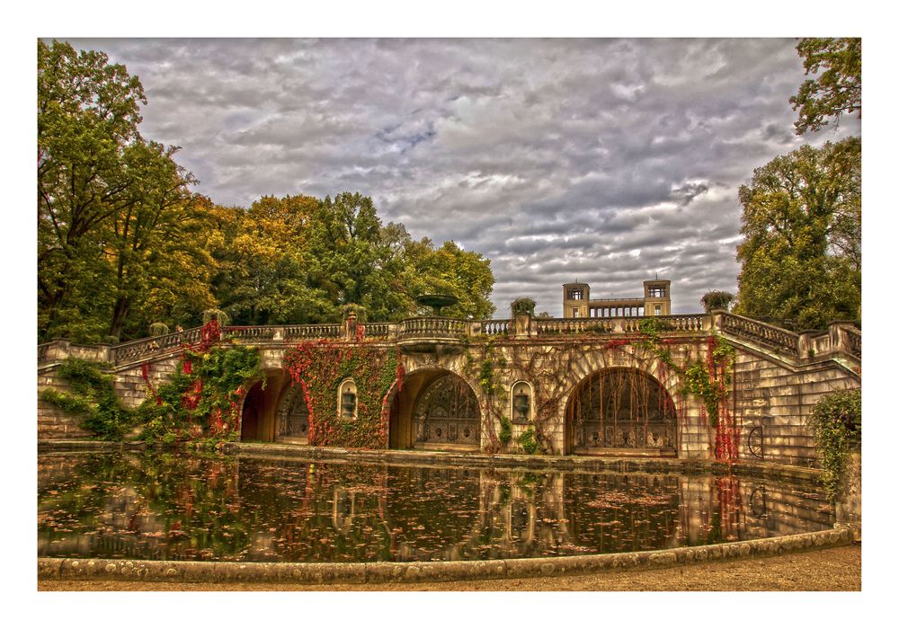 Herbstfarben an der Orangerie