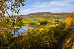 Herbstfarben an der Weser - malerisch (Analyse-Diskurs)